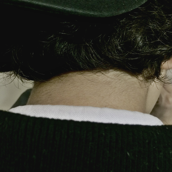 ピッキングを上から観察。